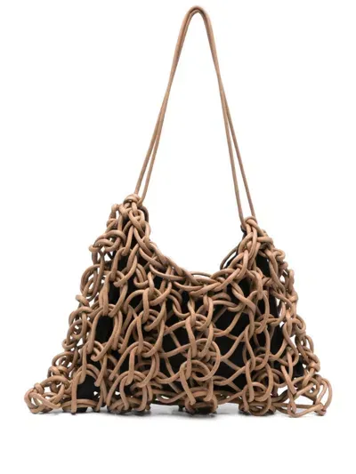 Alienina Petra Shoulder Bag In Neutrals