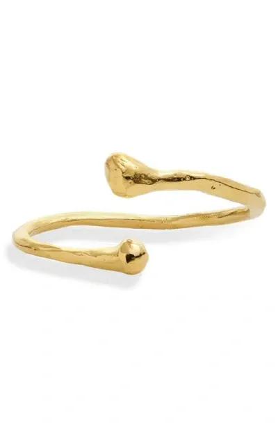 Alighieri The Bones Of Rebirth Cuff In Gold