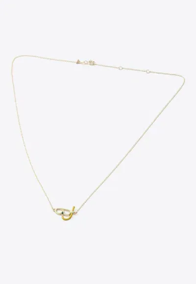 Aliita 9-karat Yellow Gold Snorkeling Necklace