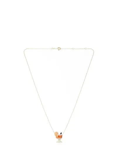 Aliita 9kt Yellow Gold Cocktail Necklace