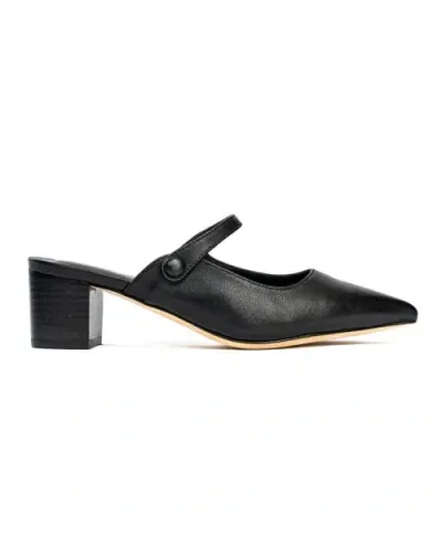 Allegra James Tomia Leather Maryjane In Black