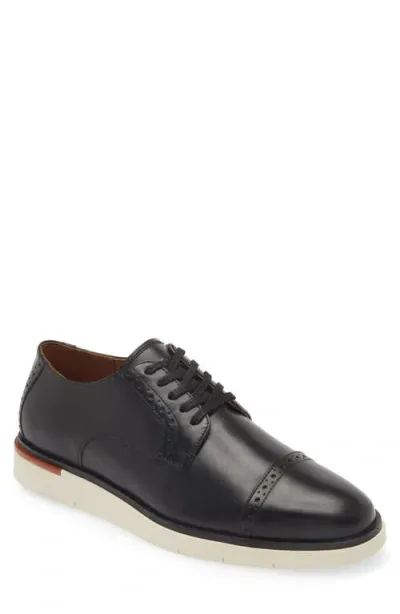 Allen Edmonds Caleb Hybrid Cap Toe Derby In Black