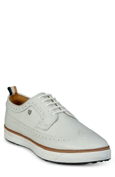 Allen Edmonds Dunes Wingtip Derby Sneaker In White