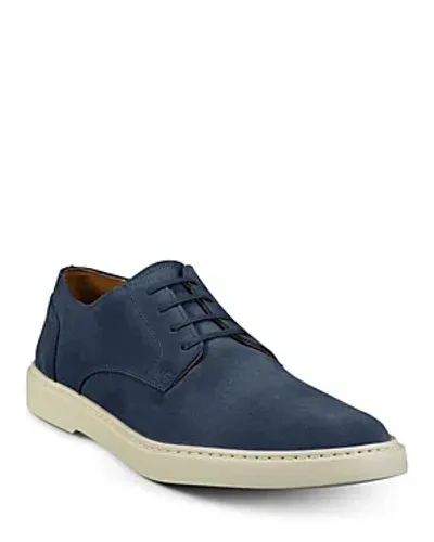 Allen Edmonds Men's Henderson Suede Low Top Sneakers In Navy