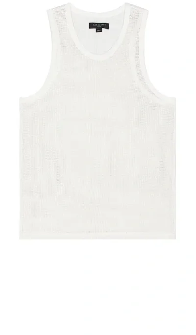 Allsaints Anderson Tank In 粉笔白