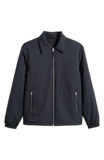 Allsaints Beatty Nylon Jacket In Nite Blue