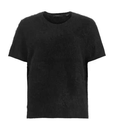 Allsaints Cashmere Rebel T-shirt In Black