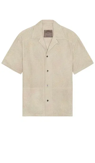 Allsaints Dante Shirt In Sea Clay Green