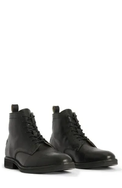 Allsaints Drago Combat Boot In Black