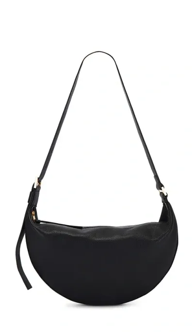 Allsaints Half Moon Shoulder In Black