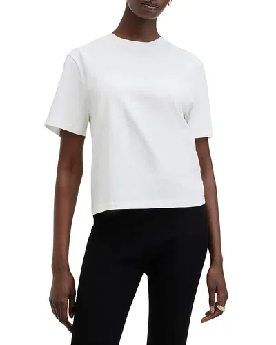 Allsaints Holli Tee In Optic White