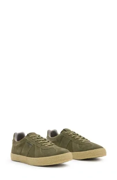 Allsaints Jaimee Sneaker In Khaki Green