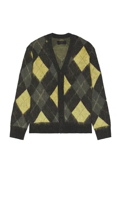 Allsaints Joker Cardigan In Black