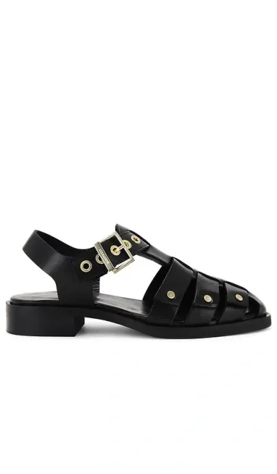 Allsaints Nelly Stud Sandal In 黑色