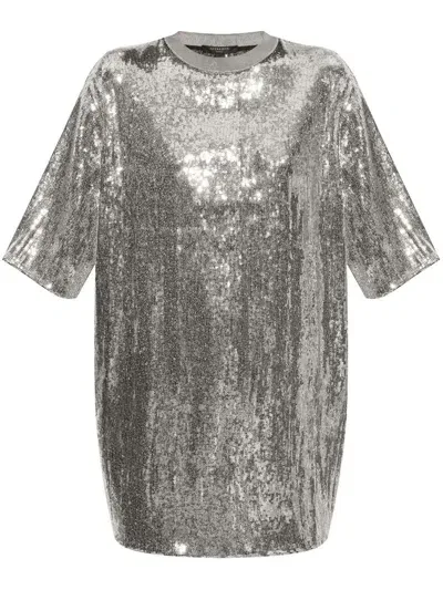 Allsaints Opal Dress In Silver