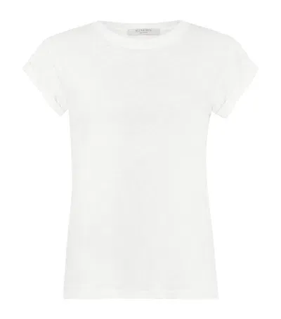 Allsaints Organic Cotton Anna T-shirt In White