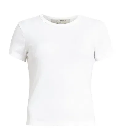 Allsaints Organic Cotton Stevie T-shirt In White