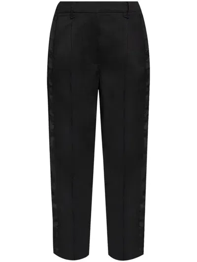 Allsaints Pockets Tapered Trousers In Black