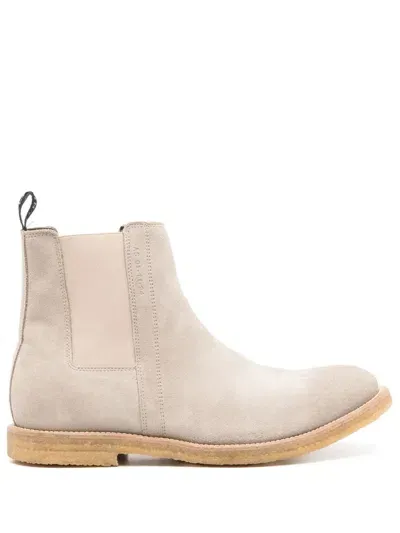 Allsaints Rhett Chelsea Boots In Neutrals