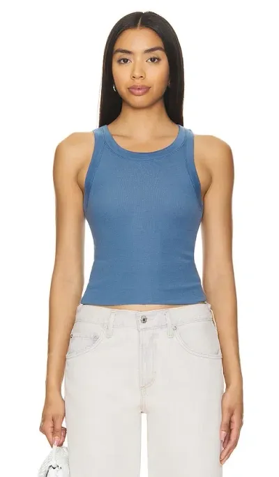 Allsaints Rina Tank In Petroi Blue