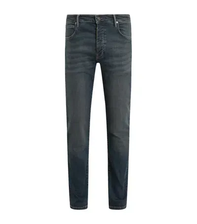 Allsaints Sid Slim Jeans In Blue