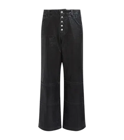 Allsaints Tay Carpenter Jeans In Black