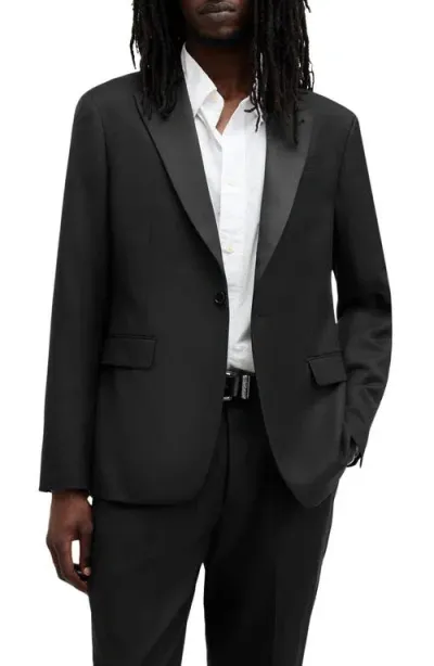 Allsaints Tisbury Black Tuxedo Jacket