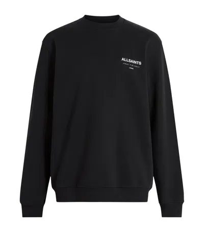 Allsaints Underground Sweatshirt In Black