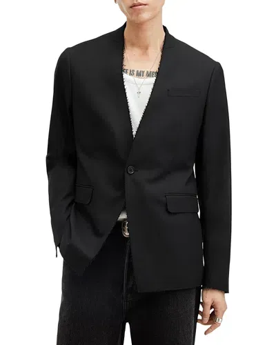 Allsaints Wren Slim Fit Blazer In Black