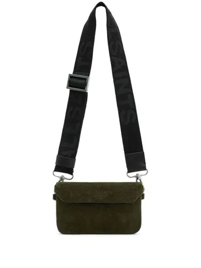 Allsaints Zoe Cross Body Bag In Green