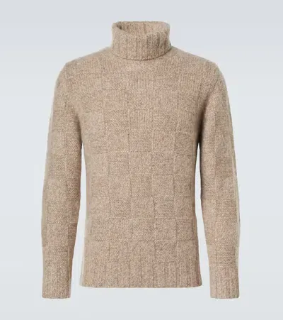 Allude Cashmere And Silk Sweater In Beige