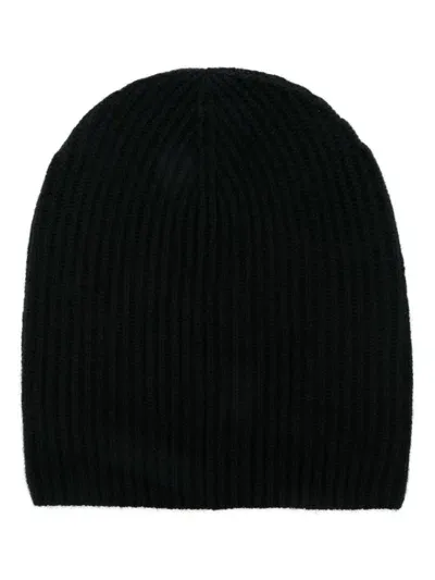 Allude Cashmere Beanie In Black