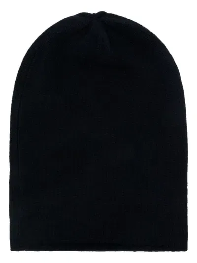 Allude Cashmere Beanie Hat In 蓝色