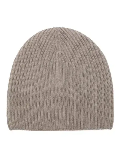 Allude Cashmere Beanie In Neutrals