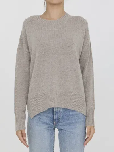 Allude Cashmere Jumper In Grey