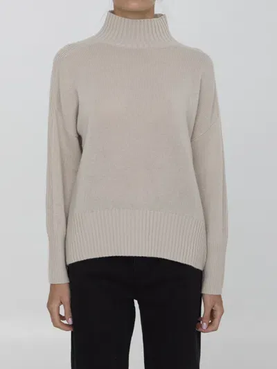 Allude Cashmere Jumper In Beige