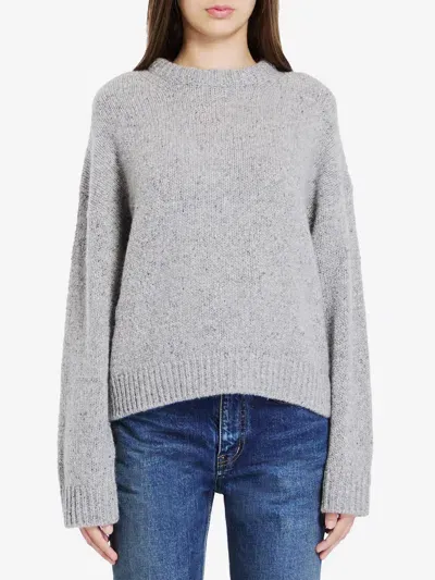 Allude Cashmere Jumper In Grey