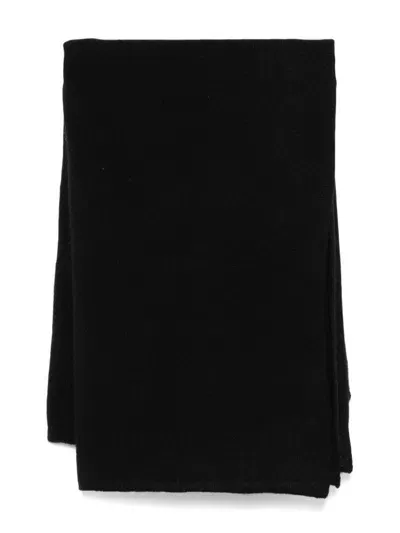 Allude Cashmere Scarf In Black