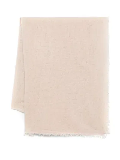 Allude Cashmere Scarf In Neutrals