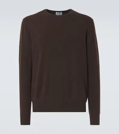 Allude Cashmere Sweater In Brown