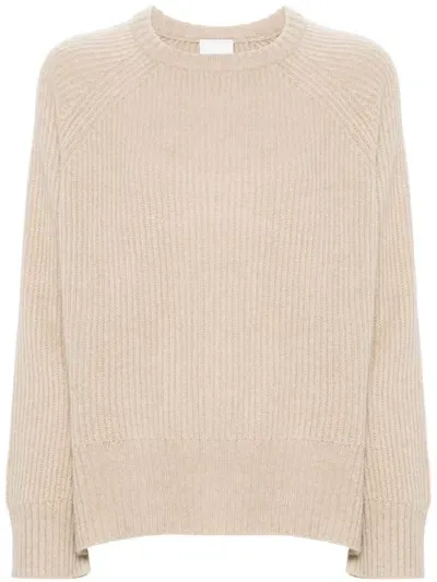 Allude Crew-neck Sweater In 中性色