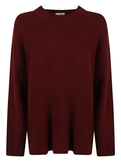 Allude Loose Fit Jumper In Valentine