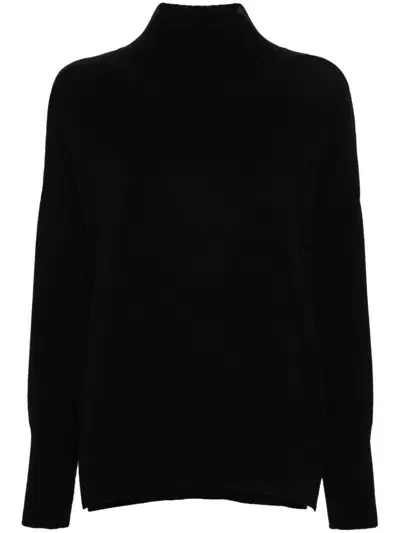 Allude Sweater In Black