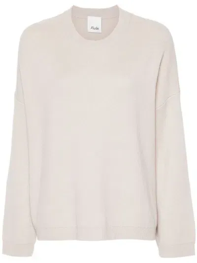 Allude Sweater In Neutral