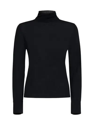 Allude Sweater In Black