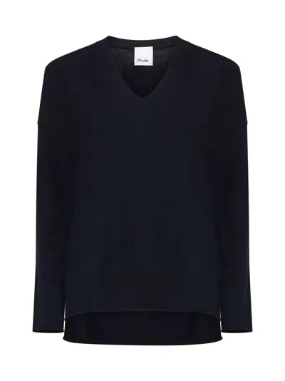 Allude Sweater In Blue