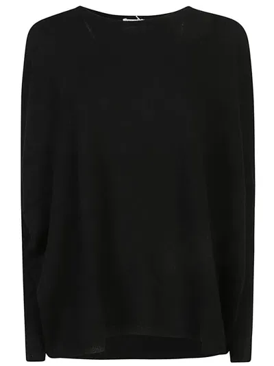 Allude Sweaters In Black