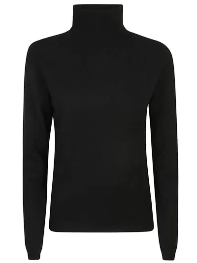 Allude Sweaters In Black