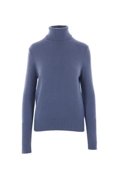 Allude Sweaters In Blue