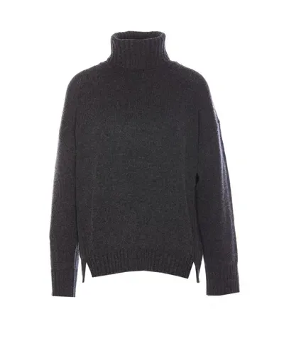 Allude Sweaters In Grey